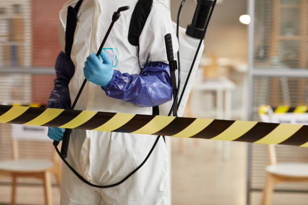 Professional Infectious Disease Decontamination technician working in Bryn Athyn, PA